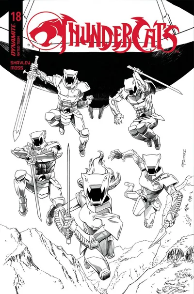 Cover of Declan Shalvey Line Art Variant (1:10)