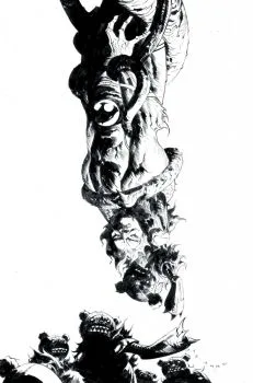 Cover of Jae Lee Incentive B&W Virgin Variant (1:7)