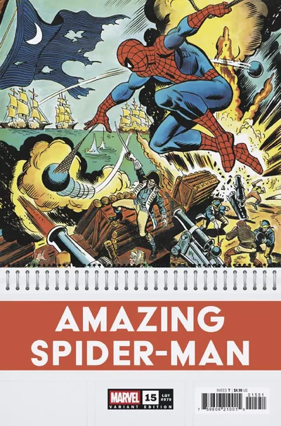 Cover of Ross Andru Bicentennial Calendar Hidden Gem Variant