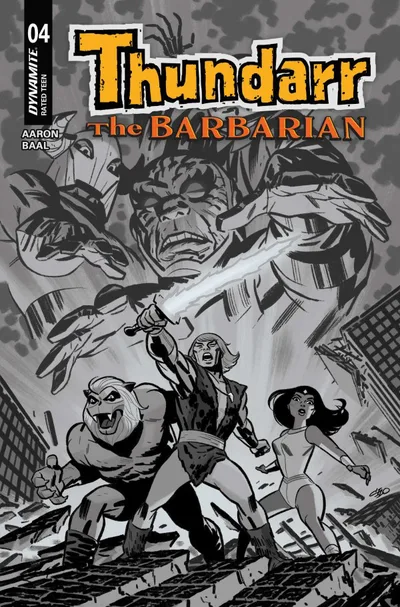Cover of Cover F 1:10 Michael Cho Black & White Variant