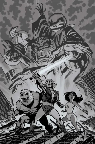 Cover of Cover H 1:15 Michael Cho Black & White Virgin Variant