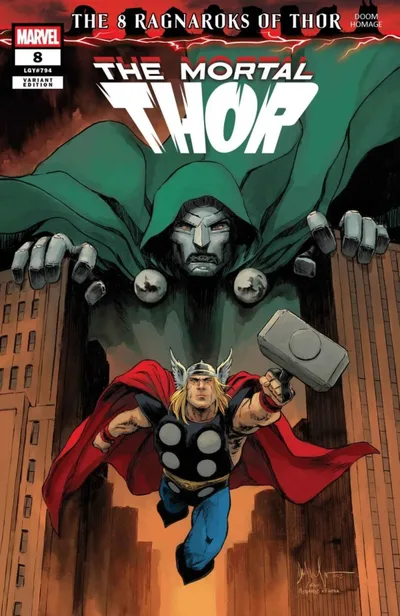 Cover of Dave Wachter Doom Homage Variant