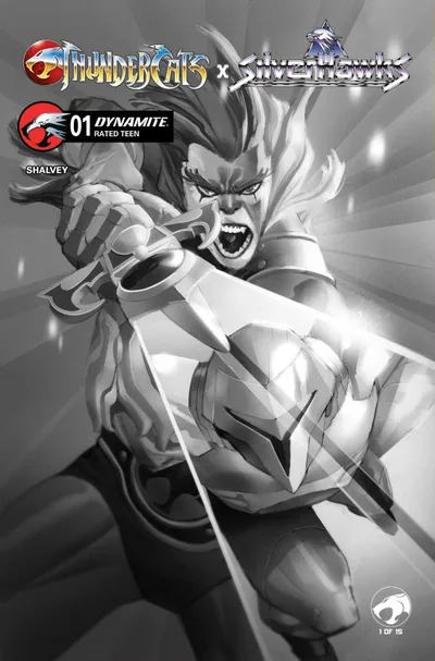 Cover of Cover K 1:20 Eric Canete Black & White Variant