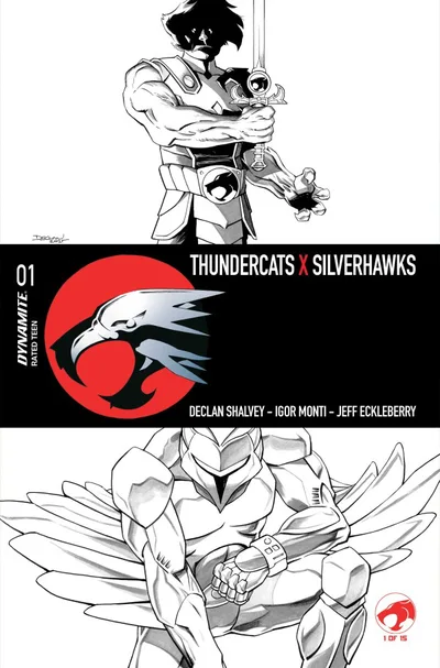 Cover of Cover N 1:35 Declan Shalvey Black & White Variant