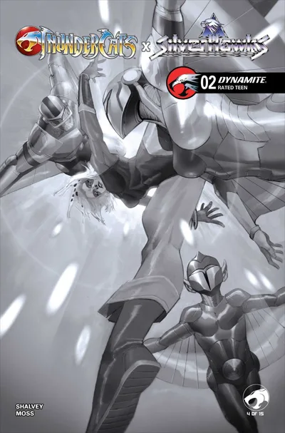 Cover of Cover H 1:15 Eric Canete Black & White Variant