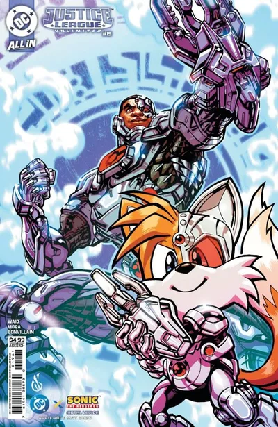 Cover of Carlos Danda Dc X Sonic Variant