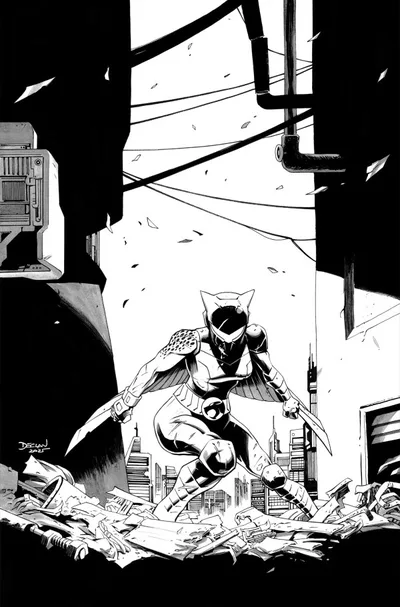 Cover of Cover L 1:25 Declan Shalvey Black & White Virgin Variant