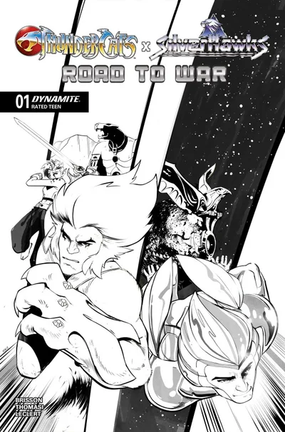 Cover of Cover H 1:10 Sebastián Píriz Black & White Variant
