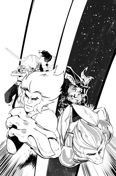 Cover of Cover L 1:20 Sebastián Píriz Black & White Virgin Variant