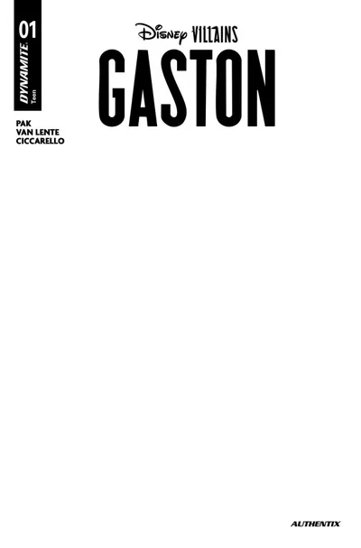 Cover of Cover E Blank Authentix Variant
