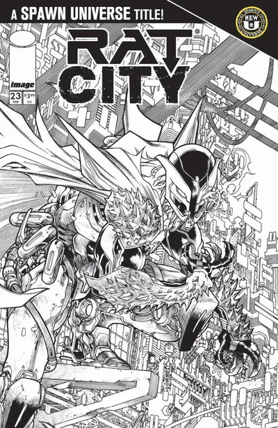 Cover of Cover B Harvey Tolibao Black & White Variant