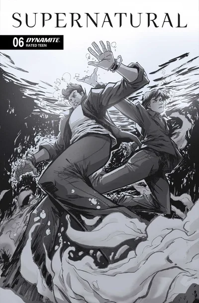 Cover of Cover F 1:10 David Cousens Black & White Variant