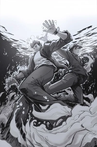Cover of Cover H 1:15 David Cousens Black & White Virgin Variant