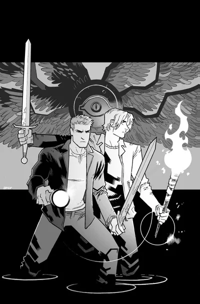 Cover of Cover L 1:5 John Amor Black & White Virgin Variant
