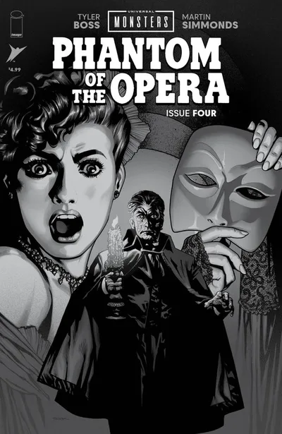 Cover of Ryan Sook B&w Classic Horror Incentive Variant (1:25)