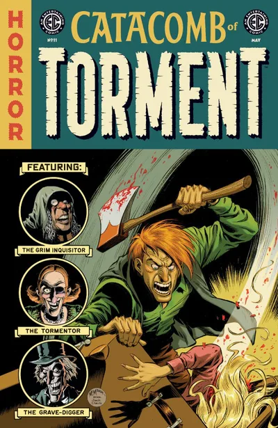 Cover of Cover C Shawn McManus EC Homage Incentive Variant (1:10)