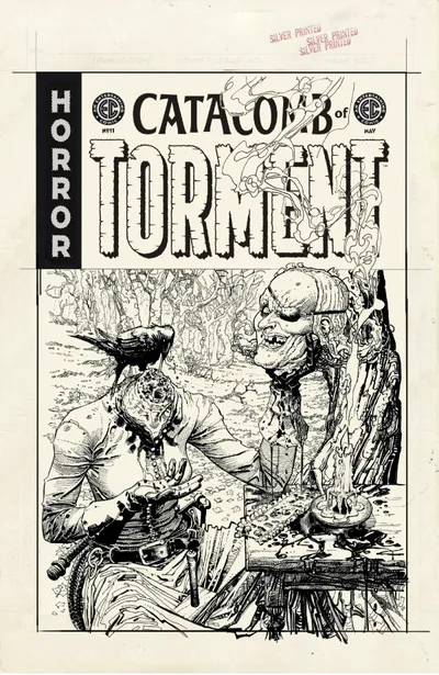Cover of Cover D Dustin Weaver B&W Incentive Variant (1:20)