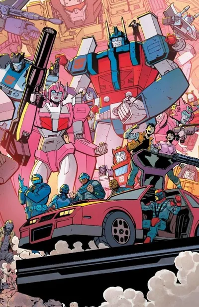 Cover of Tom Reilly Energon Universe 3rd Anniversary Connecting Variant