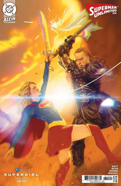 Cover of Mitch Gerads Supergirl Movie Variant