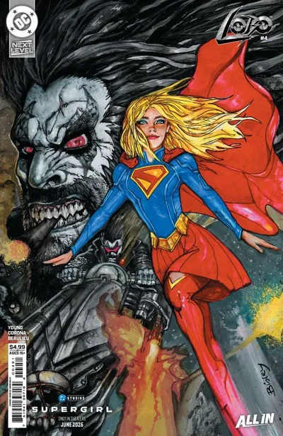 Cover of Simon Bisley Supergirl Movie Variant