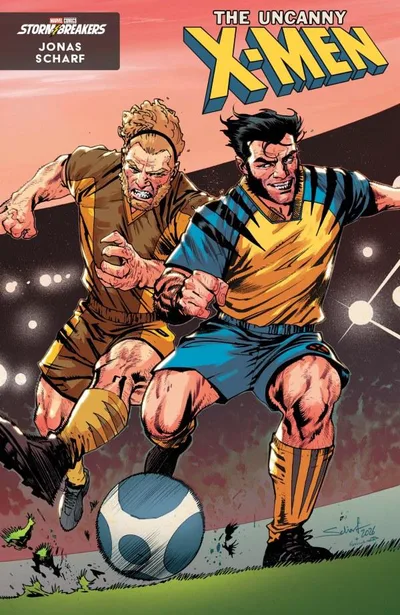 Cover of Jonas Scharf Marvel Soccer Variant