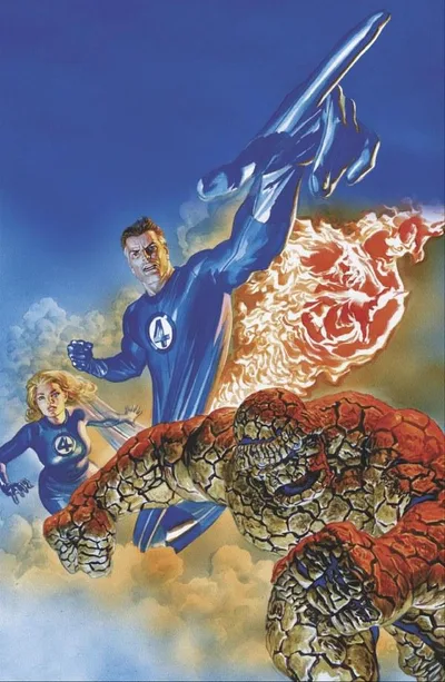 Cover of Alex Ross Marvel Dimensions Virgin Variant