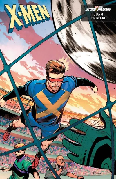 Cover of Juan Frigeri Marvel Soccer Variant