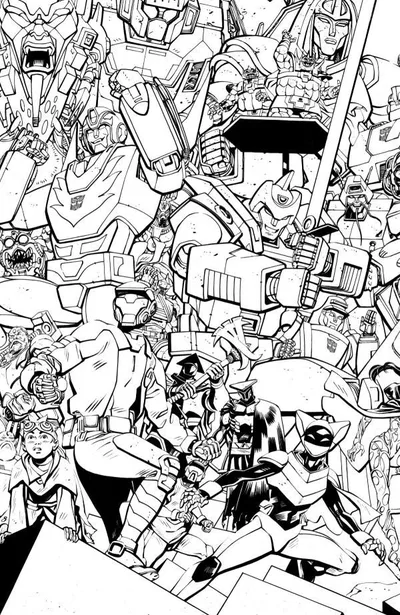 Cover of Tom Reilly & Adriano Lucas Energon Universe 3rd Anniversary Variant