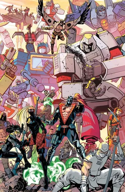 Cover of Tom Reilly Energon Universe 3rd Anniversary Variant