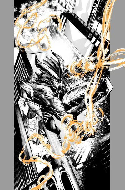 Cover of Cover D 1:25 Patrick Mulholland Black & White Variant