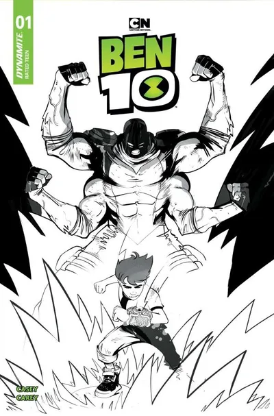 Cover of Cover K 1:15 Sebastián Píriz Black & White Variant