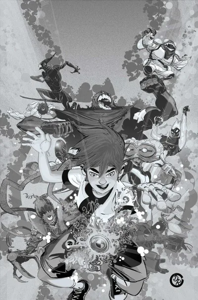 Cover of Cover M 1:20 Duncan Rouleau Black & White Virgin Variant