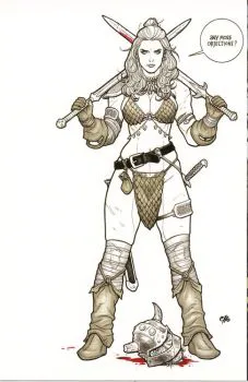 Cover of Cover I Frank Cho Line Art Virgin Variant (1:20)