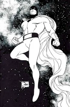 Cover of Cover X Joe Quesada Incentive B&W Virgin Variant