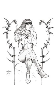 Cover of Cover S Joseph Michael Linsner Incentive Line Art Virgin Variant (1:30)