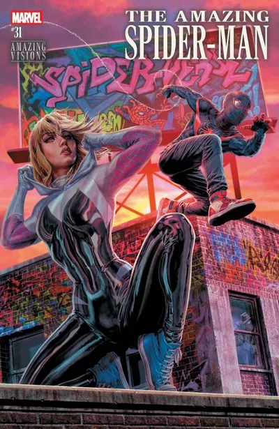 Cover of Lee Bermejo Amazing Visions Variant