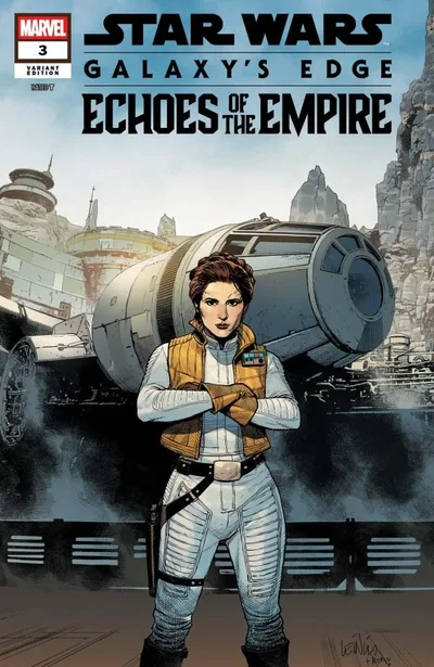 Cover of Leinil Yu Leia Variant