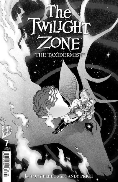 Cover of 1:15 Tony Fleecs Black & White Variant