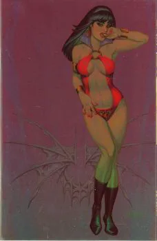 Cover of Cover V Joseph Michael Linsner Incentive Virgin Foil Variant