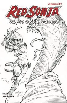 Cover of Cover G Joseph Michael Linsner Line Art Variant (1:15)