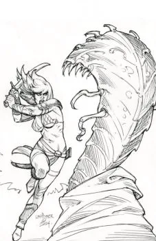 Cover of Cover J Joseph Michael Linsner Line Art Virgin Variant (1:25)