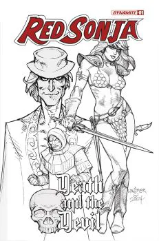 Cover of Cover M Joseph Michael Linsner Incentive Line Art Variant (1:15)
