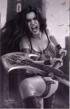 Cover of Cover R Celina Incentive B&W Virgin Variant (1:40)