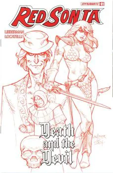 Cover of Cover V Joseph Michael Linsner Line Art Variant (1:7)