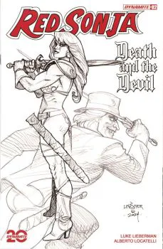Cover of Cover H Joseph Michael Linsner Incentive Line Art Variant (1:15)