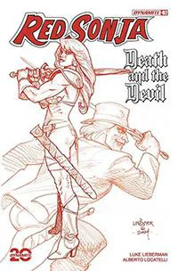 Cover of Cover L Joseph Michael Linsner Line Art Variant (1:10)