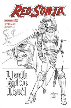 Cover of Cover H Joseph Michael Linsner Incentive Line Art Variant (1:15)