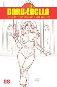 Cover of Joseph Michael Linsner Red Line Art Variant