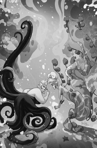 Cover of Cover N 1:5 Mirka Andolfo Black & White Virgin Variant