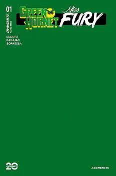 Cover of Cover V Green Blank Authentix Variant